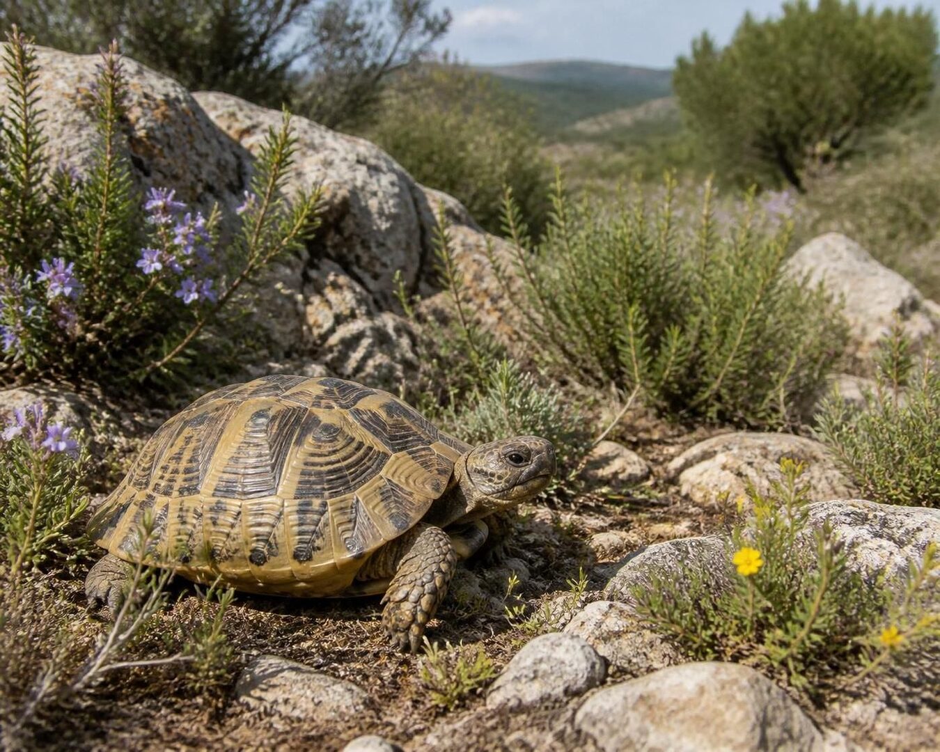 découvrez tout ce qu'il faut savoir sur testudo marginata, la tortue marginée : son habitat, son alimentation, son comportement et ses soins pour bien la protéger.