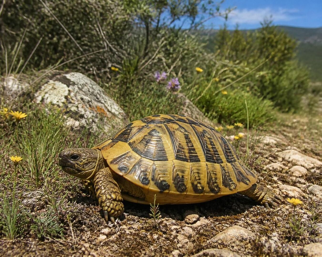 découvrez tout sur la testudo graeca ibera, la tortue d'ibérie, avec notre guide complet : habitat, alimentation, soins et conseils pour bien la préserver.