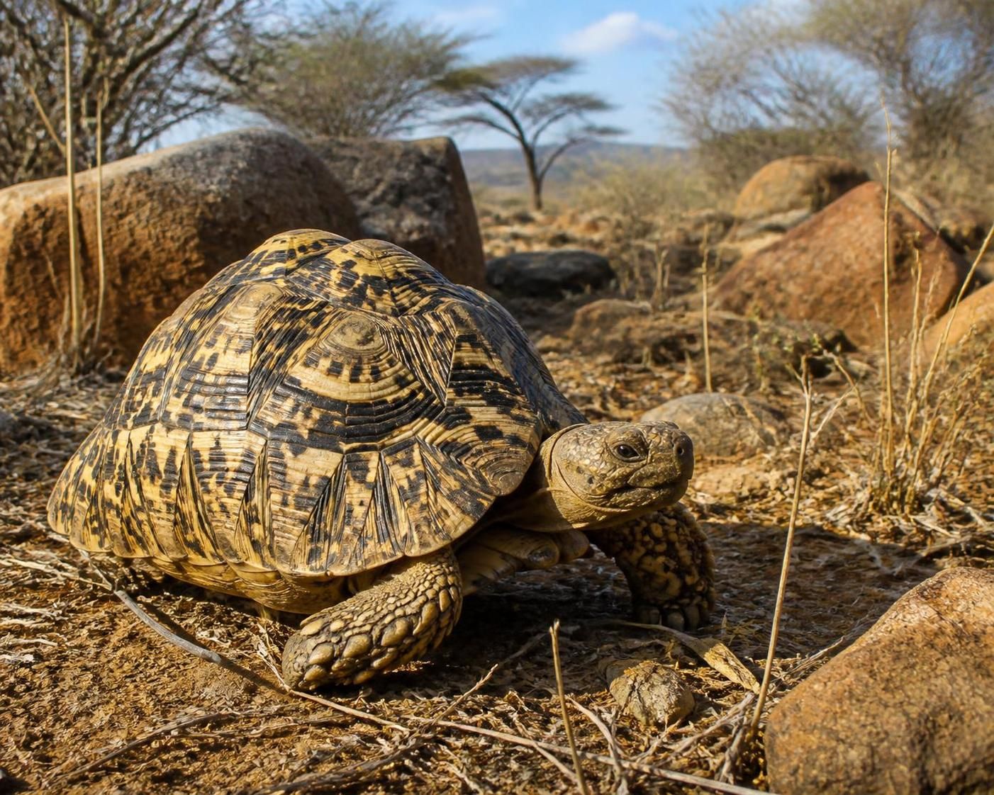 découvrez tout sur la tortue pardalis : son habitat naturel, son alimentation équilibrée et les soins essentiels pour assurer sa santé et son bien-être.