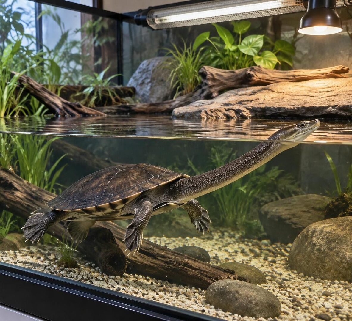 découvrez la tortue à long cou : son habitat, son alimentation, ses besoins et les soins essentiels pour préserver sa santé au quotidien.